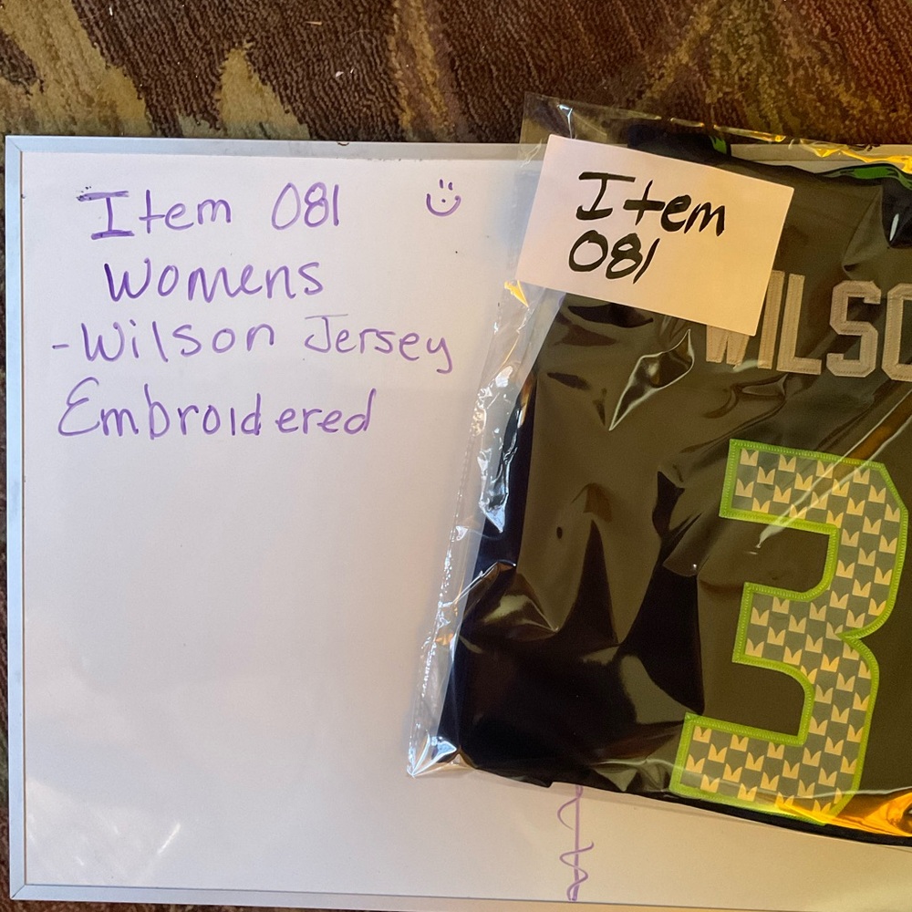 Women’s Seahawk jersey, Wilson football jersey. 12th man. - Picture 8 of 8